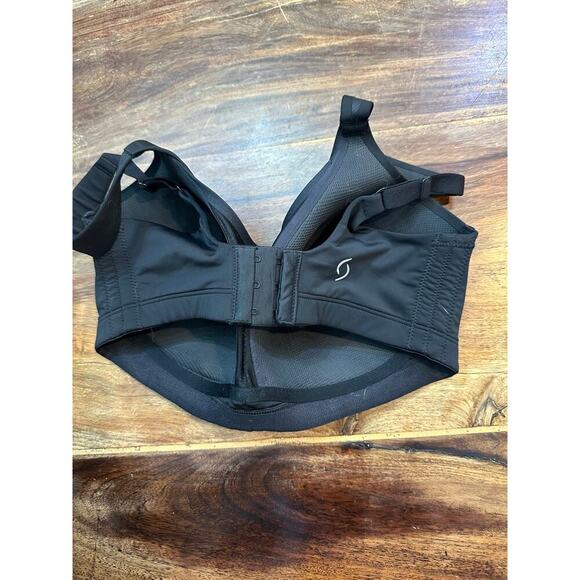 Moving Comfort Women's Black Luna High Impact Wire Free Sports Bra Size 36DD - Picture 4 of 4